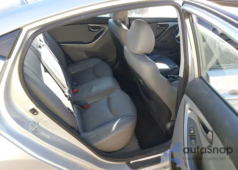 2013 Hyundai Elantra Limited from USA, damaged, VIN KMHDH4AE3DU547978